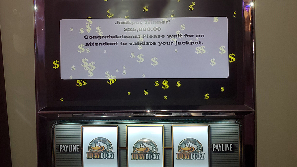 lucky duck slot machine jackpot